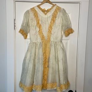 Unique vintage party dress